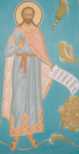 Св. князь Андрей Смоленский. Фрагмент росписи домового храма Смоленского епархиального управления (50 К)