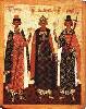 Святой равноапостольный князь Владимир с сыновьями, святыми мучениками Борисом и Глебом (103 К) 