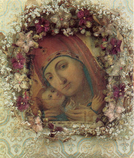 Девпетерувская икона Божией Матери - келейная икона святителя Питирима.